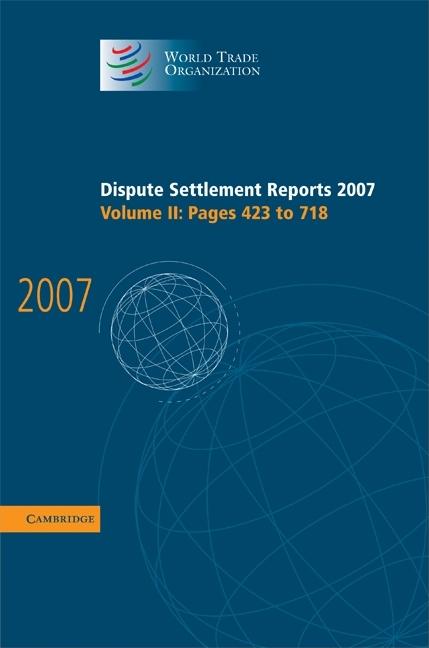 Dispute Settlement Reports 2007 - Ingram