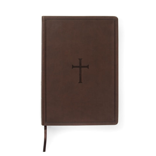 CSB Super Giant Print Reference Bible, Value Edition, Brown Leathertouch (Value) - Ingram