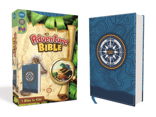 Niv, Adventure Bible, Leathersoft, Blue, Full Color - Ingram
