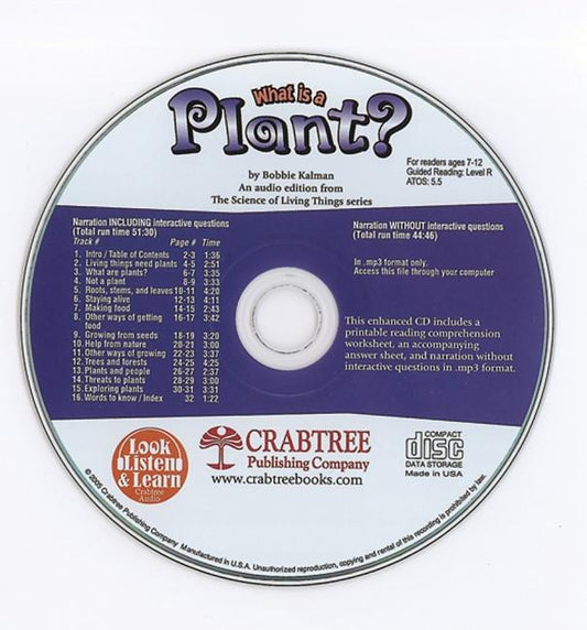 Package - What Is a Plant? - CD + Hc Book - Ingram