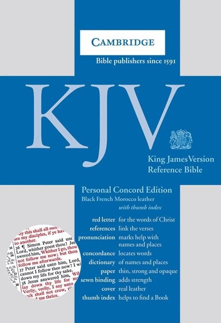 Personal Concord Reference Bible-KJV - Ingram