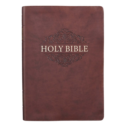KJV Super Giant Print LL Brown - Ingram
