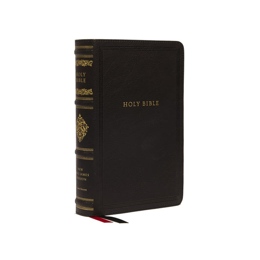 Nkjv, Personal Size Reference Bible, Sovereign Collection, Leathersoft, Black, Red Letter, Comfort Print: Holy Bible, New King James Version - Ingram