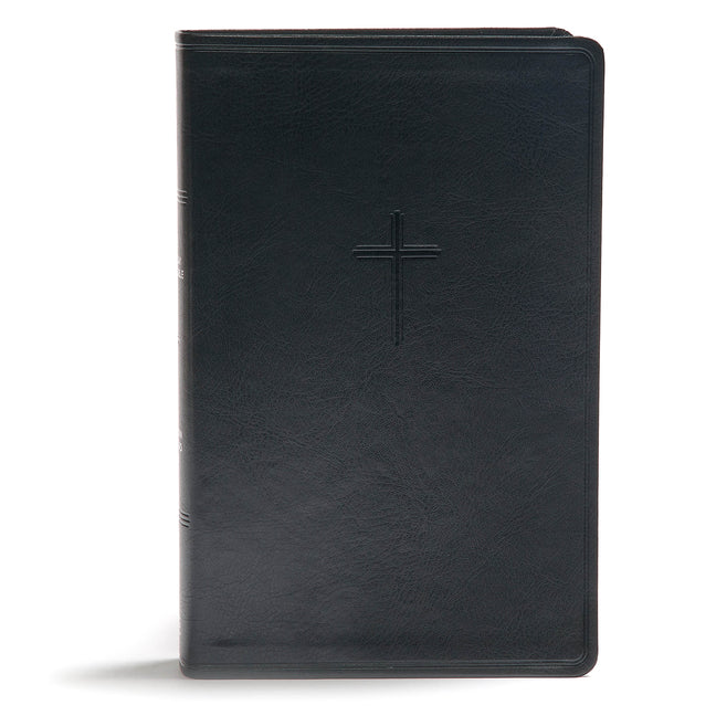 CSB Everyday Study Bible, Black Leathertouch - Ingram