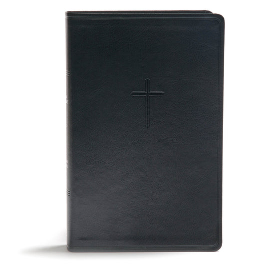 CSB Everyday Study Bible, Black Leathertouch - Ingram