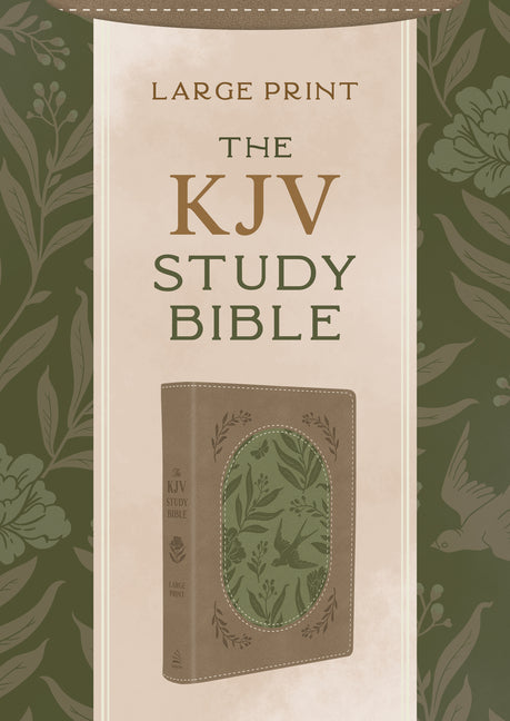 KJV Study Bible, Large Print [Olive Branches] - Ingram