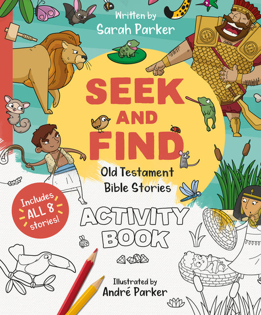 Seek and Find: Old Testament Activity Book: Discover All about Our Amazing God! - Ingram