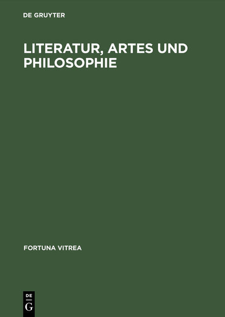 Literatur, Artes und Philosophie (Reprint 2016) - Ingram