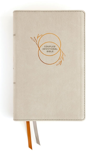 Niv, Couples' Devotional Bible (Build a Biblical Foundation for Your Marriage), Leathersoft, Stone, Comfort Print: Growing Together in Christ - Ingram