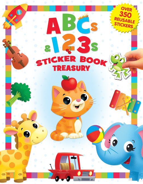 Abc's & 123's Sticker Book Treasury - Ingram