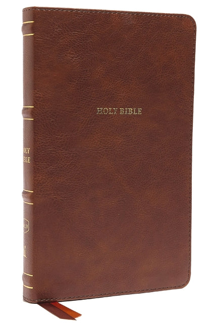 Nkjv, Thinline Bible, Leathersoft, Brown, Red Letter Edition, Comfort Print: Holy Bible, New King James Version - Ingram