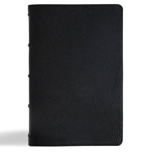 CSB Oswald Chambers Bible, Legacy Edition, Black Premium Goatskin: Includes My Utmost for His Highest Devotional and Other Select Works by Oswald Cham - Ingram