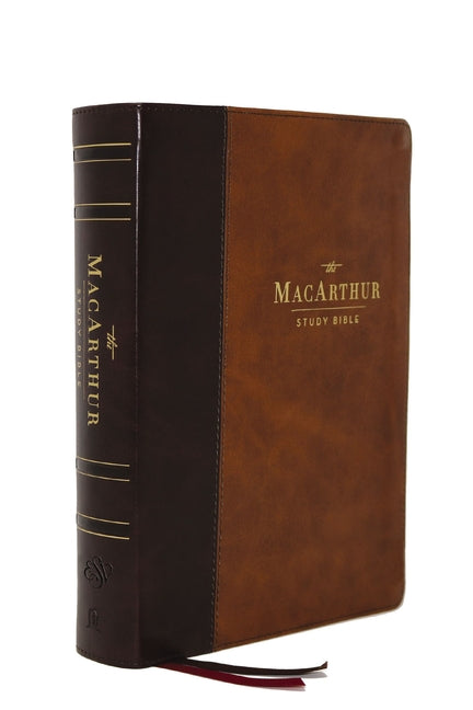 Esv, MacArthur Study Bible, 2nd Edition, Leathersoft, Brown, Thumb Indexed: Unleashing God's Truth One Verse at a Time - Ingram