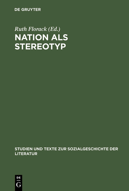 Nation als Stereotyp (Reprint 2013) - Ingram