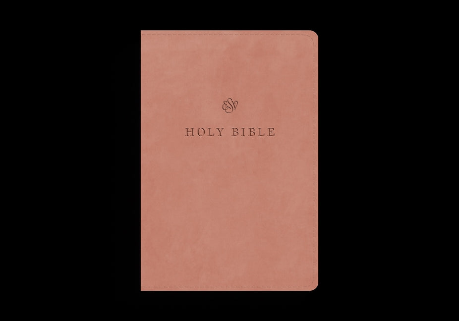 ESV Large Print Compact Bible, Red Letter (Trutone, Blush Rose) - Ingram