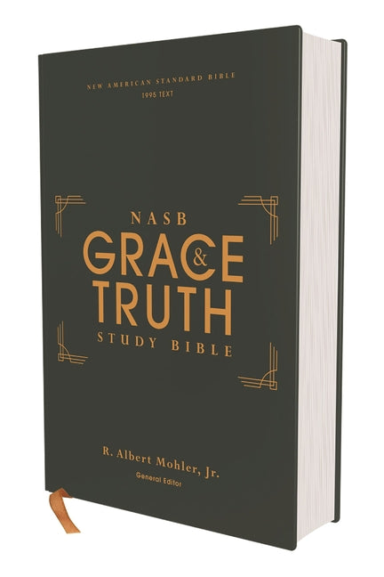 Nasb, the Grace and Truth Study Bible (Trustworthy and Practical Insights), Hardcover, Green, Red Letter, 1995 Text, Comfort Print - Ingram