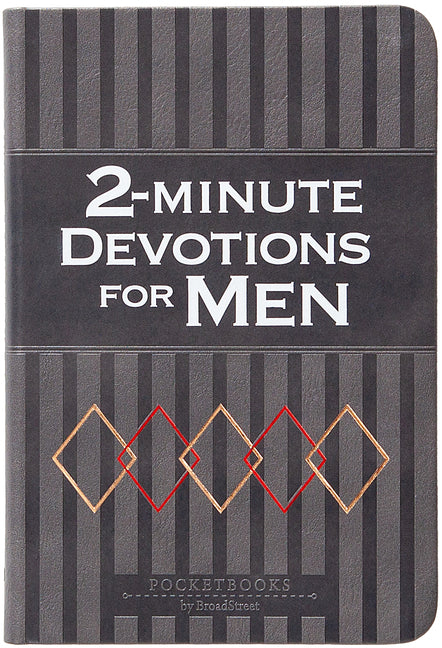 2-Minute Devotions for Men: Pocketbooks by Broadstreet - Ingram