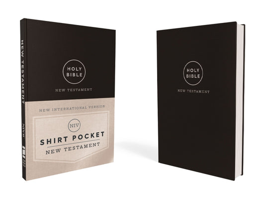 Niv, Shirt Pocket New Testament, Leathersoft, Black, Comfort Print - Ingram