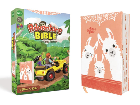 Nirv, Adventure Bible for Early Readers, Leathersoft, Coral, Full Color, Thumb Indexed Tabs - Ingram