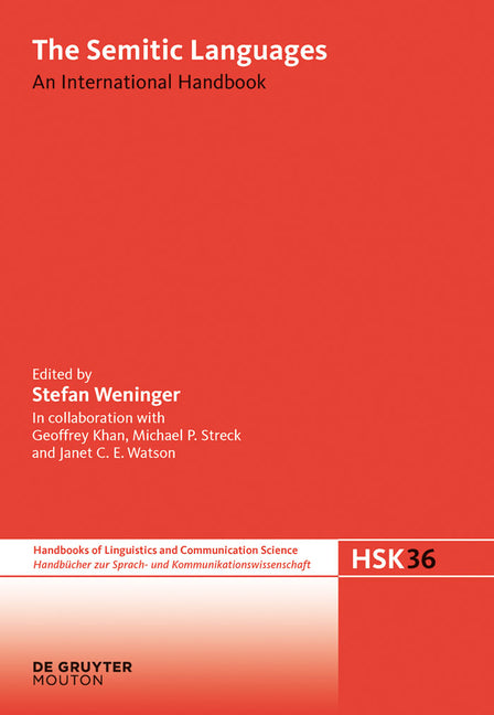 Semitic Languages: An International Handbook - Ingram