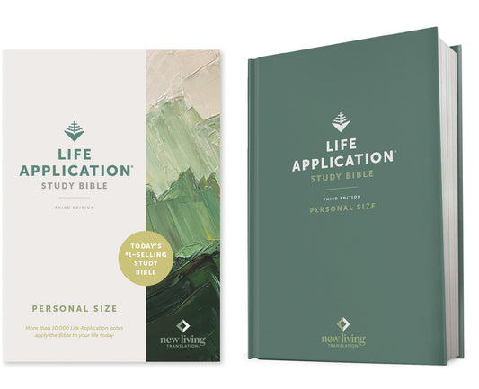 NLT Life Application Study Bible, Third Edition, Personal Size (Hardcover, Red Letter) - Ingram