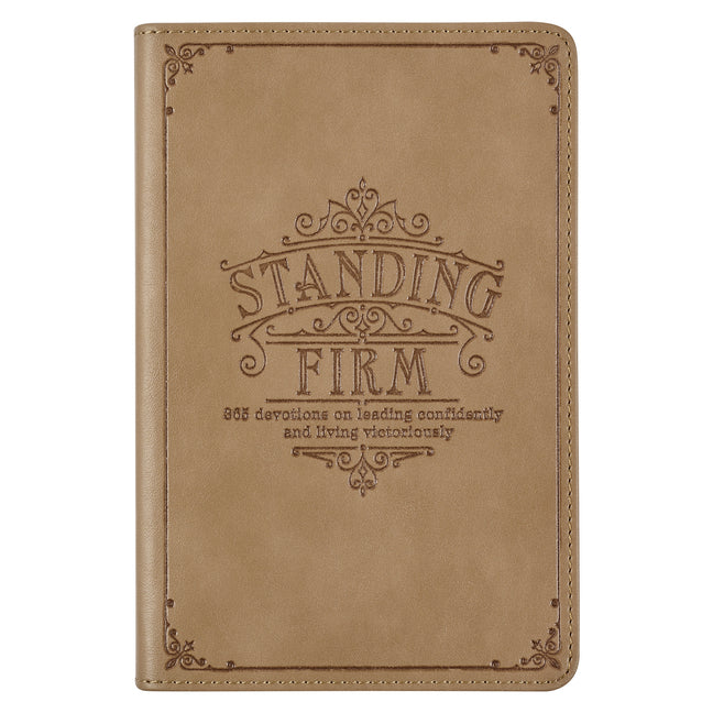 Standing Firm Faux Leather Devotional - Ingram