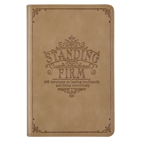 Standing Firm Faux Leather Devotional - Ingram