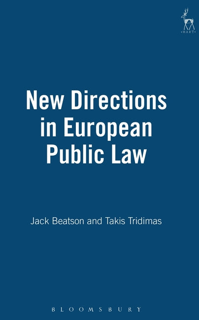 New Directions in European Public Law - Ingram