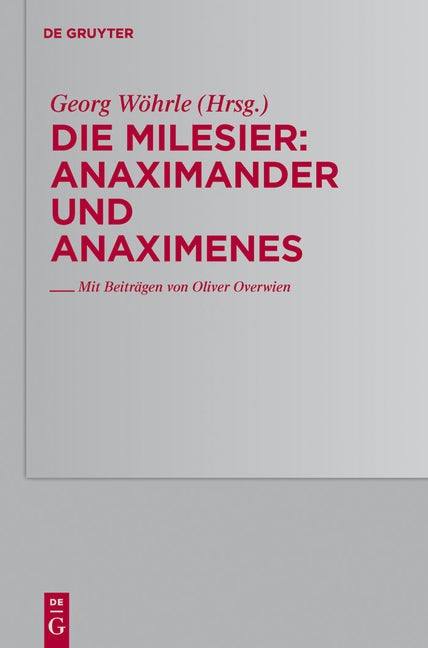 Anaximander und Anaximenes - Ingram