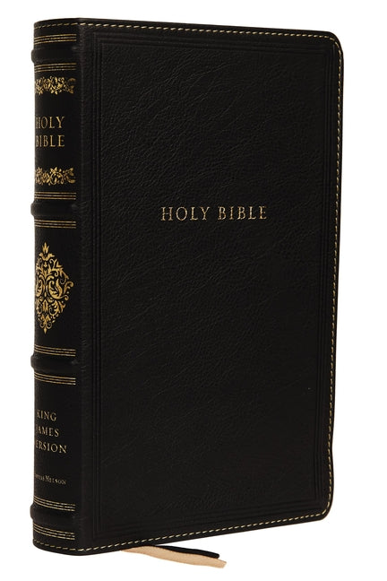 Kjv, Sovereign Collection Bible, Personal Size, Genuine Leather, Black, Red Letter Edition, Comfort Print: Holy Bible, King James Version - Ingram