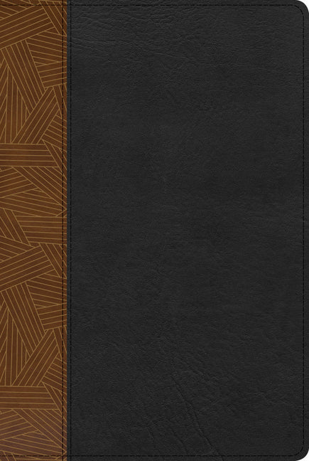 Rvr 1960 Biblia de Estudio Arcoiris, Tostado/Negro Símil Piel Con Índice - Ingram