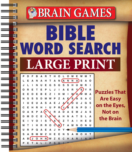 Brain Games - Bible Word Search - Ingram