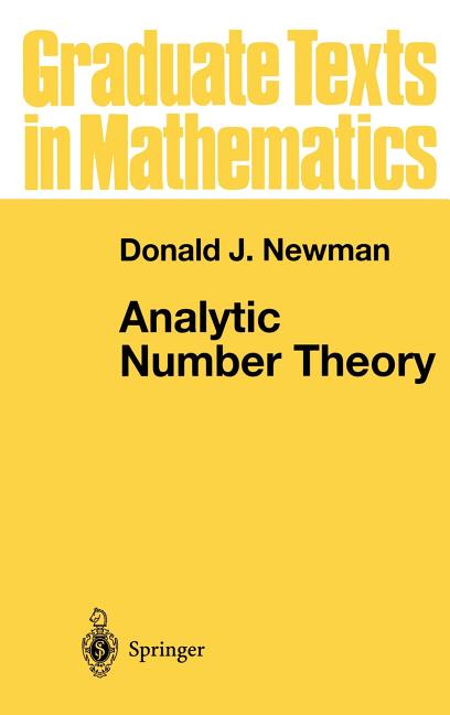 Analytic Number Theory (1998. Corr. 2nd Printing 2000) - Ingram