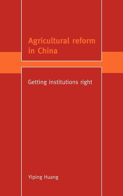 Agricultural Reform in China - Ingram