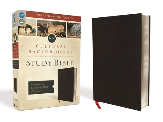 NIV, Cultural Backgrounds Study Bible, Bonded Leather, Black: Bringing to Life the Ancient World of Scripture (Special) - Ingram