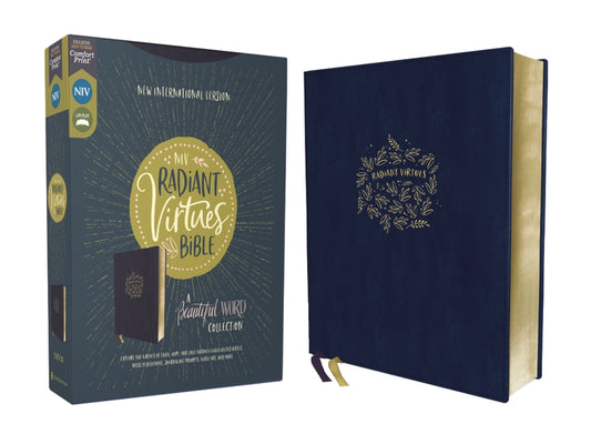 Niv, Radiant Virtues Bible: A Beautiful Word Collection, Leathersoft, Navy, Red Letter, Comfort Print: Explore the Virtues of Faith, Hope, and Love - Ingram