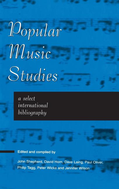 Popular Music Studies: Select I - Ingram