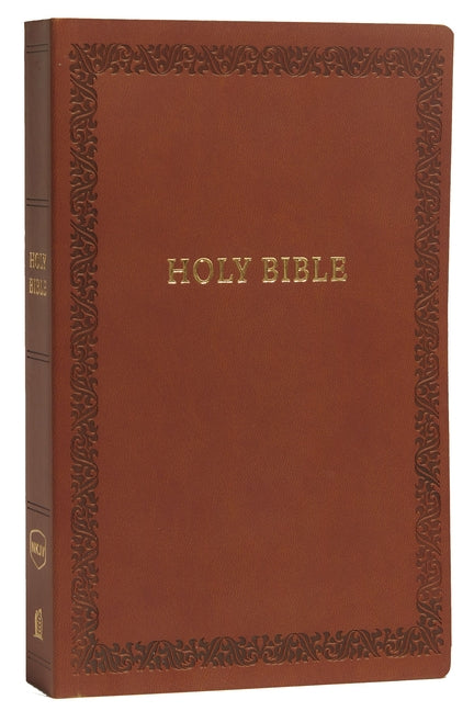 NKJV, Holy Bible, Soft Touch Edition, Imitation Leather, Brown, Comfort Print - Ingram