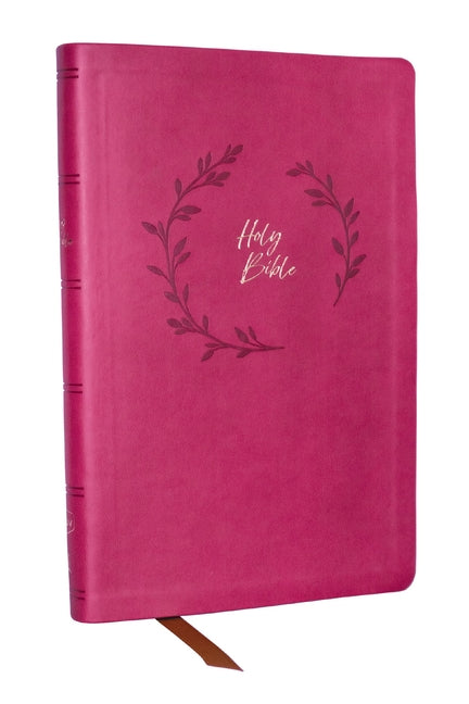 KJV Holy Bible: Value Ultra Thinline, Pink Leathersoft, Red Letter, Comfort Print: King James Version - Ingram