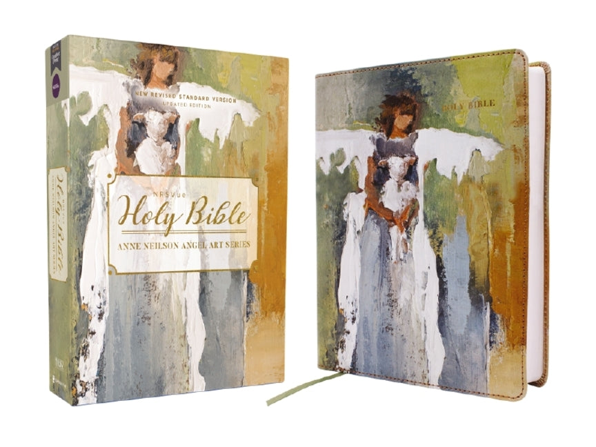 Nrsvue, Holy Bible, Anne Neilson Angel Art Series, Leathersoft, Multi-Color, Comfort Print - Ingram