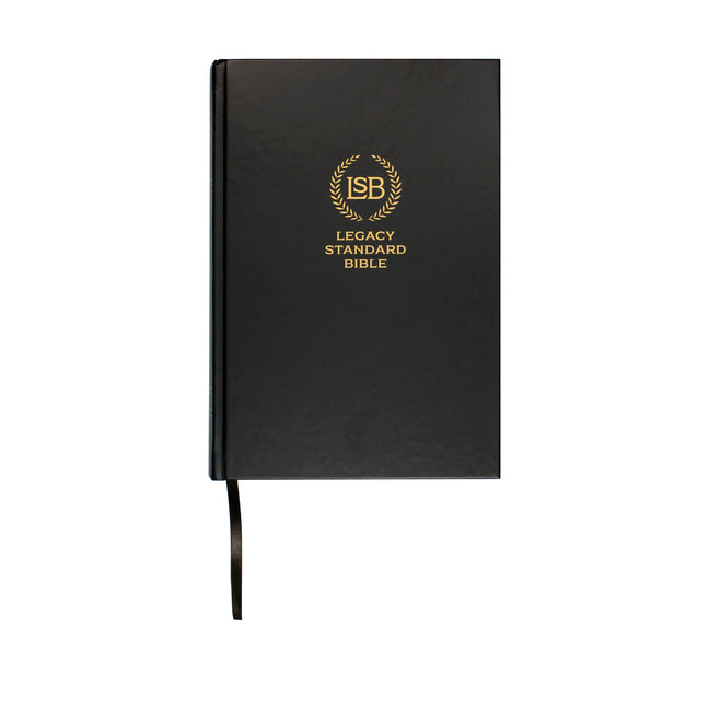 Lsb Large Print Wide Margin Black Hardcover - Ingram