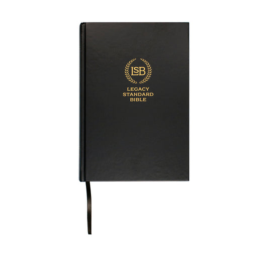 Lsb Large Print Wide Margin Black Hardcover - Ingram
