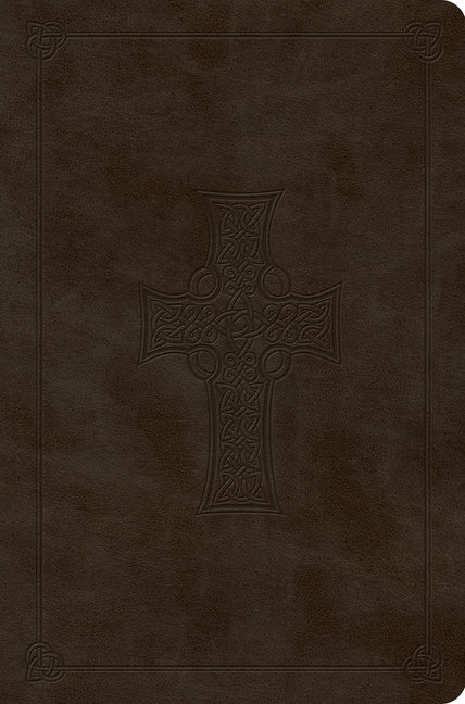 Value Compact Bible-ESV-Celtic Cross Design - Ingram