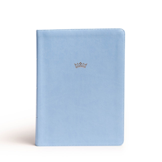 NASB Tony Evans Study Bible, Powder Blue Leathertouch: Advancing God's Kingdom Agenda - Ingram