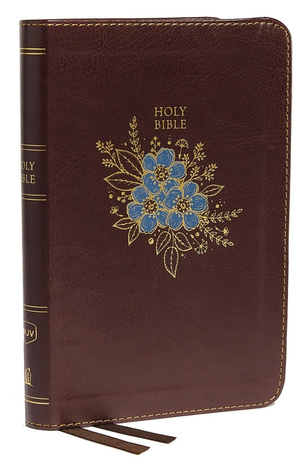 NKJV, Thinline Bible, Compact, Imitation Leather, Burgundy, Red Letter Edition - Ingram