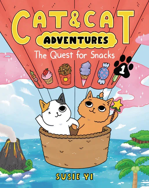 Cat & Cat Adventures: The Quest for Snacks: A Graphic Novel - stevensbooks