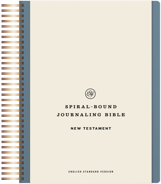 ESV Spiral-Bound Journaling Bible, New Testament (Hardcover) - Ingram