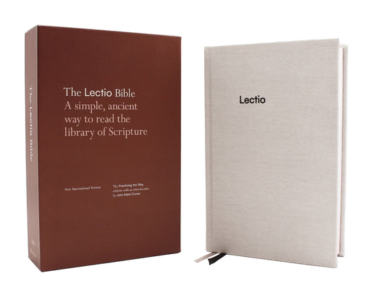 NIV Lectio Bible: A Simple, Ancient Way to Read the Library of Scripture, Cloth Over Board: The Practicing the Way Edition with an Introduction by Joh - Ingram