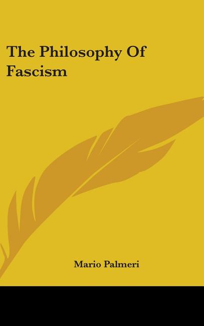 Philosophy of Fascism - Ingram