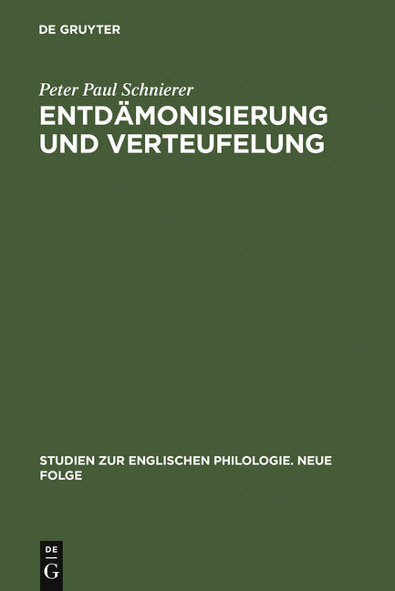Entdämonisierung und Verteufelung (Reprint 2011) - Ingram